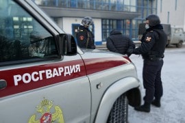 В Ульяновске сотрудники Росгвардии спасли мужчину, упавшего под мост